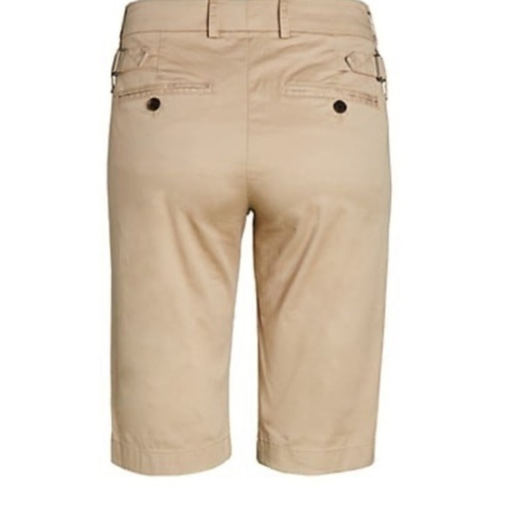 Vince Side Buckle Black Cargo Bermuda Chino Short in size 2